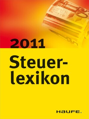 cover image of Steuerlexikon 2011